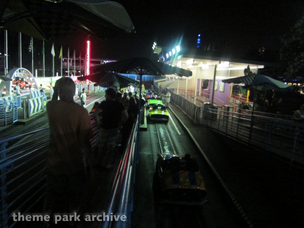 Tomorrowland Speedway at Magic Kingdom