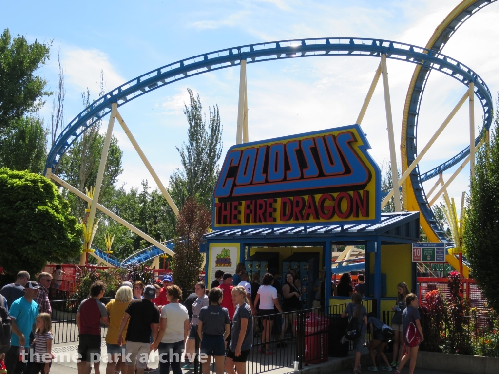 Colossus The Fire Dragon at Lagoon