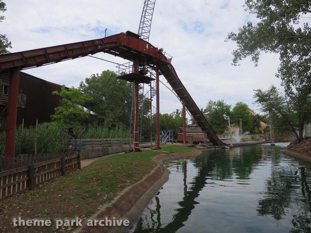 Mystery River Log Flume at Frontier City