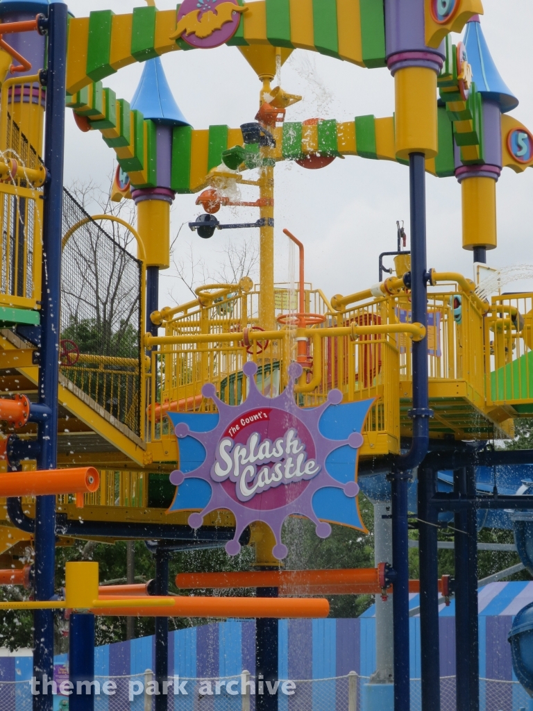 The Count's Splash Castle at Sesame Place Philadelphia