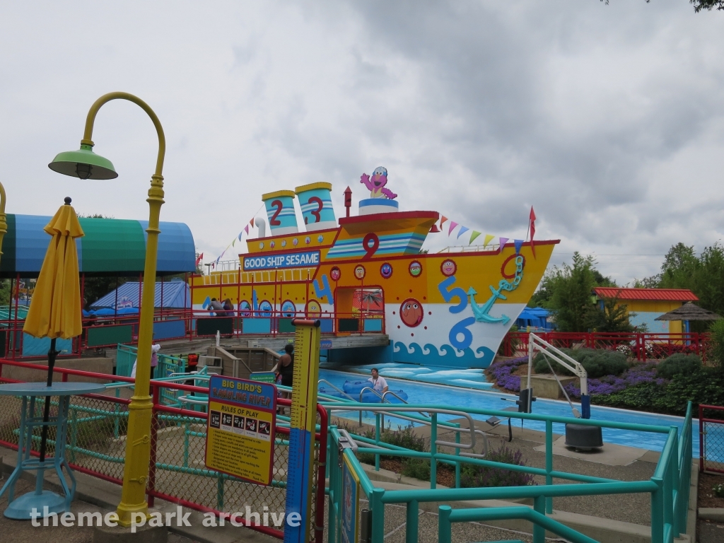 Big Bird's Rambling River at Sesame Place Philadelphia