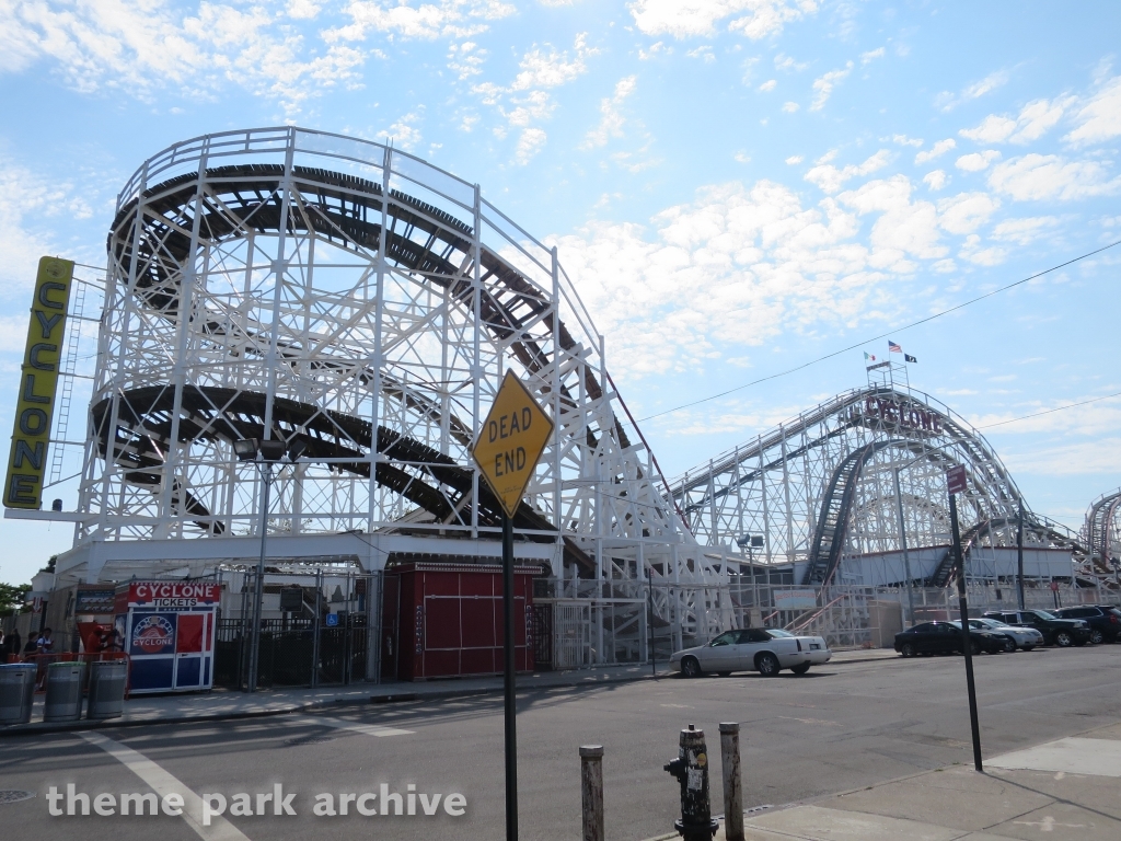 Cyclone at Luna Park at Coney Island