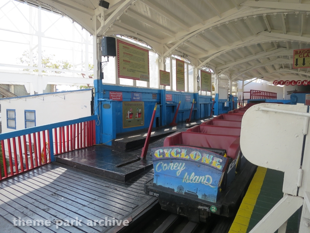 Cyclone at Luna Park at Coney Island