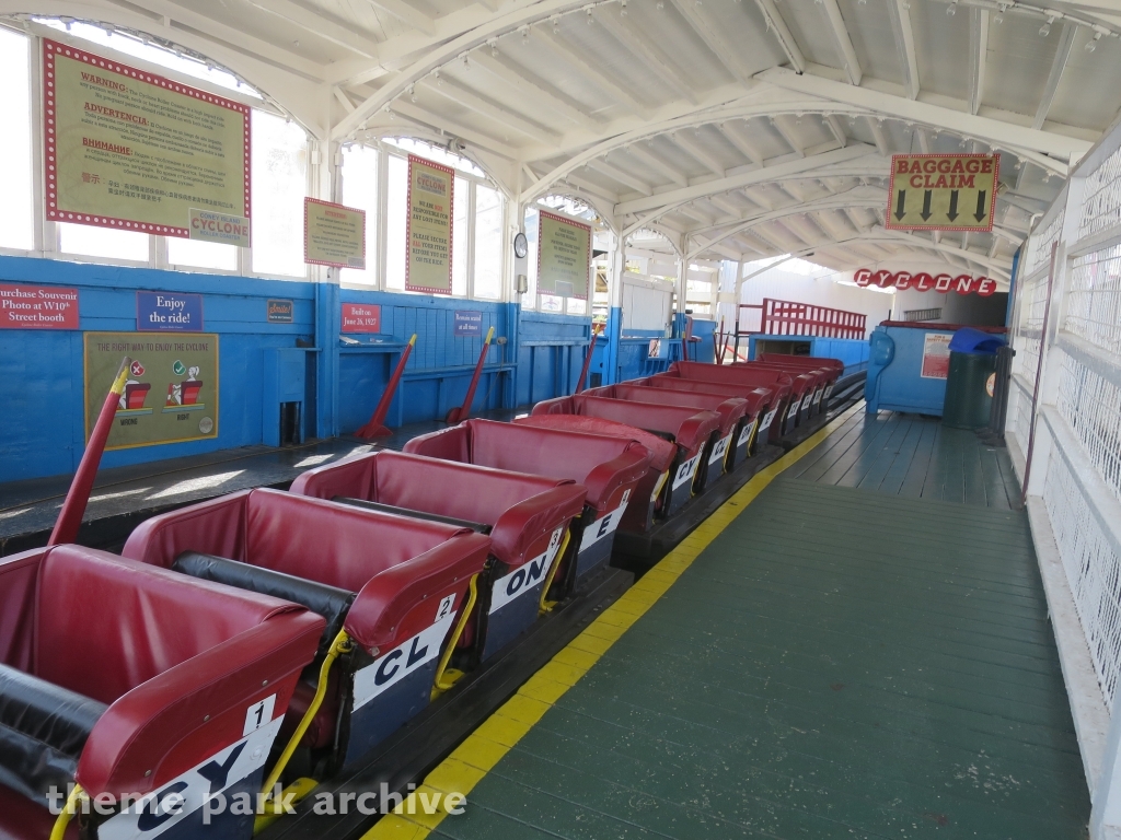 Cyclone at Luna Park at Coney Island