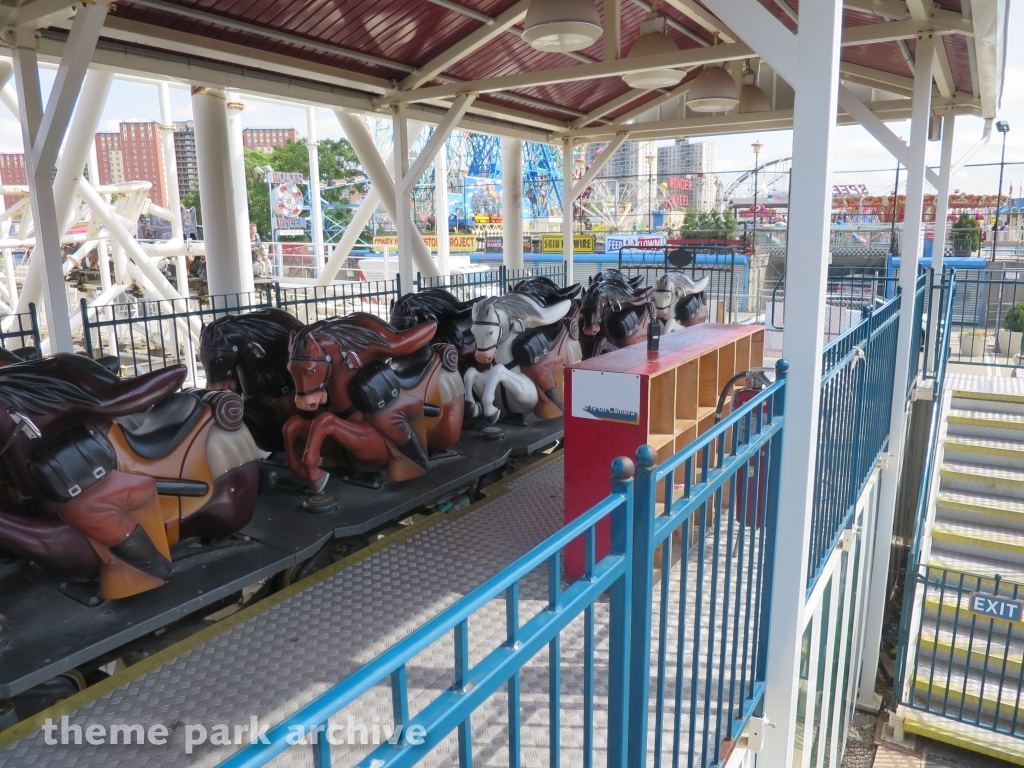 Steeplechase at Luna Park at Coney Island