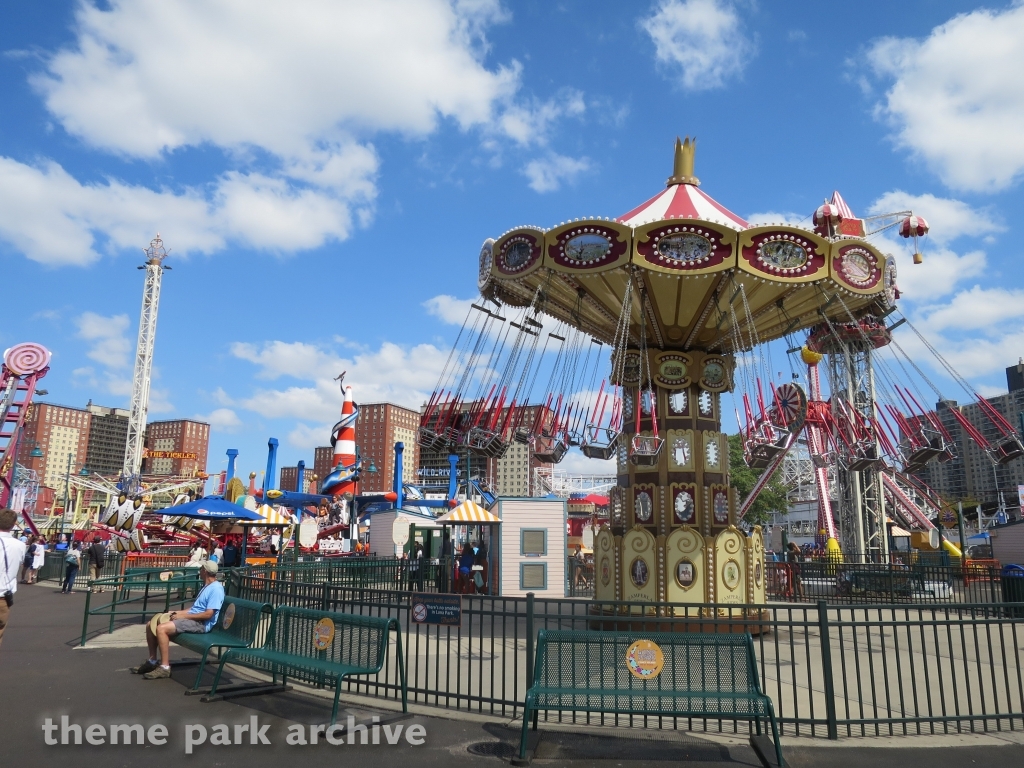 Lynn's Trapeeze at Luna Park at Coney Island