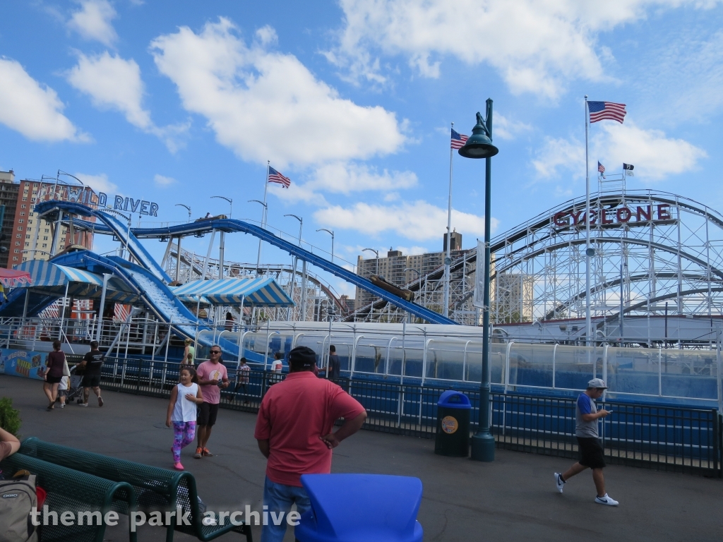 Wild River at Luna Park at Coney Island