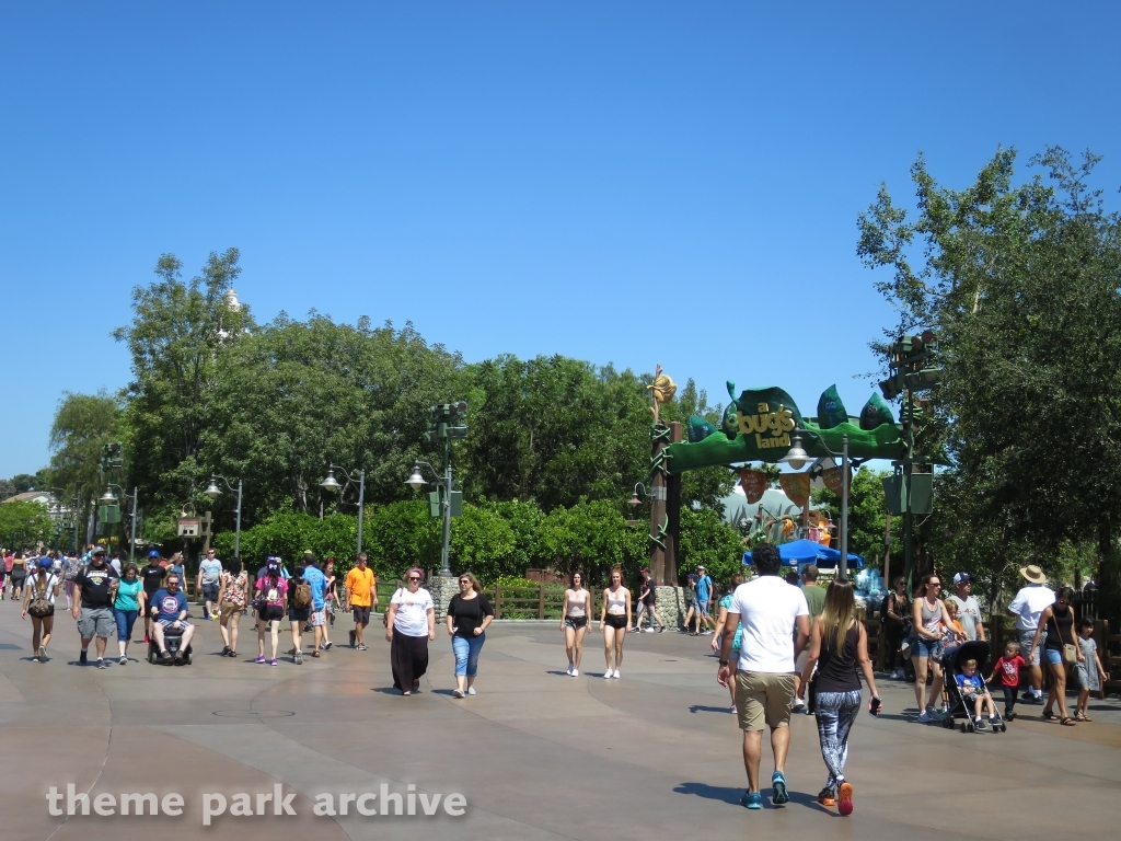 a bugs land at Downtown Disney Anaheim