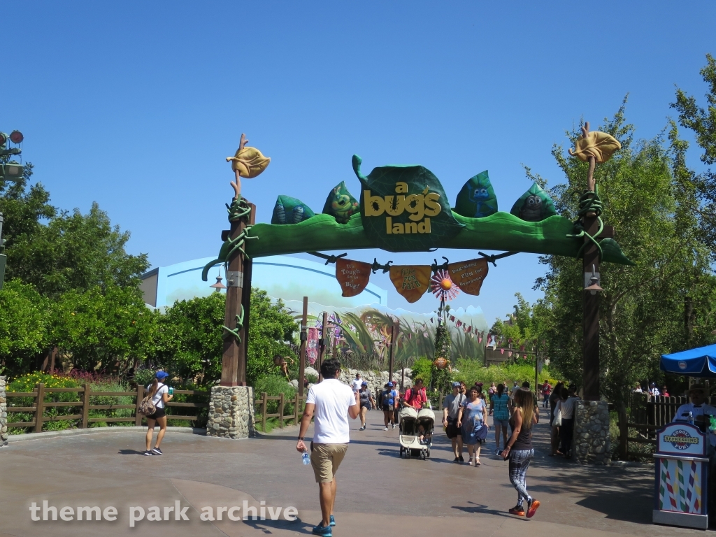 a bugs land at Downtown Disney Anaheim