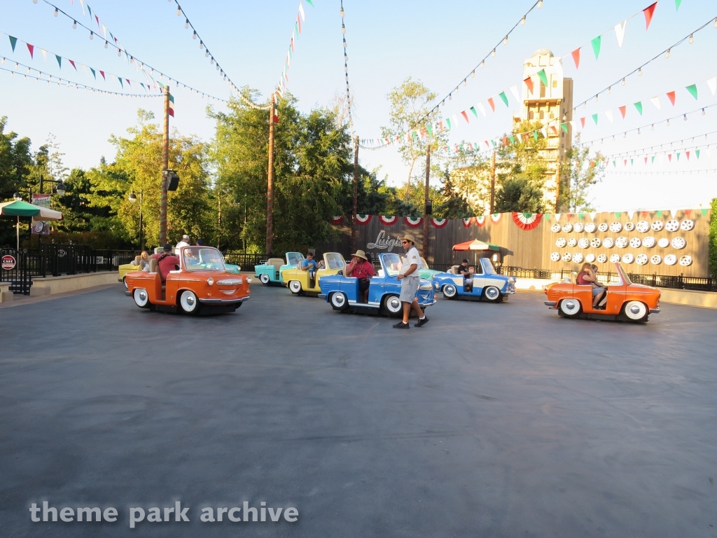 Luigi's Rollicking Roadsters at Downtown Disney Anaheim