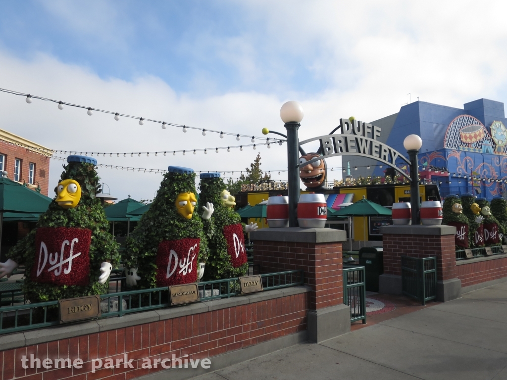 Springfield U.S.A. at Universal Studios Hollywood