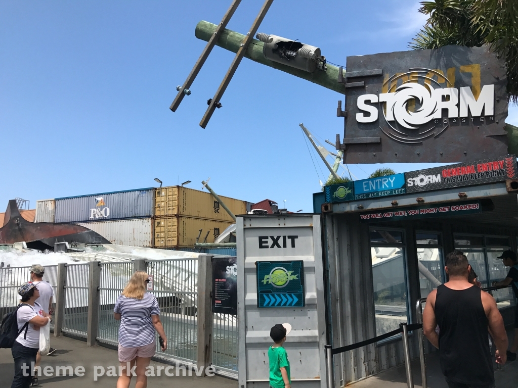 Storm Coaster at Sea World Gold Coast