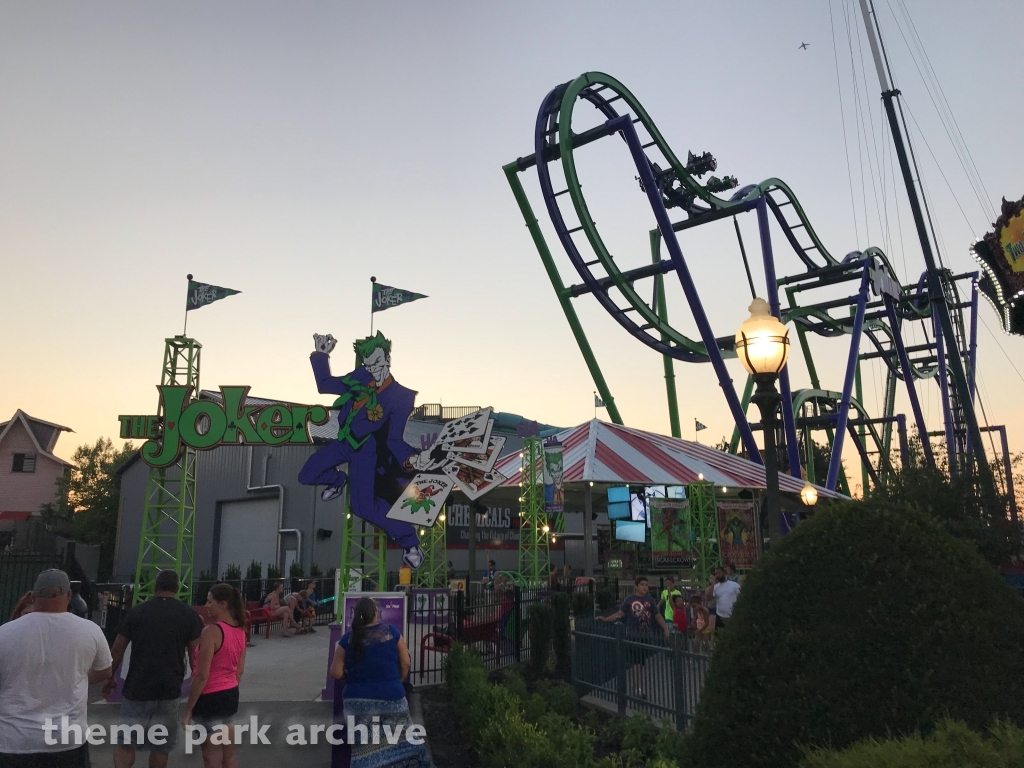 The Joker at Six Flags New England