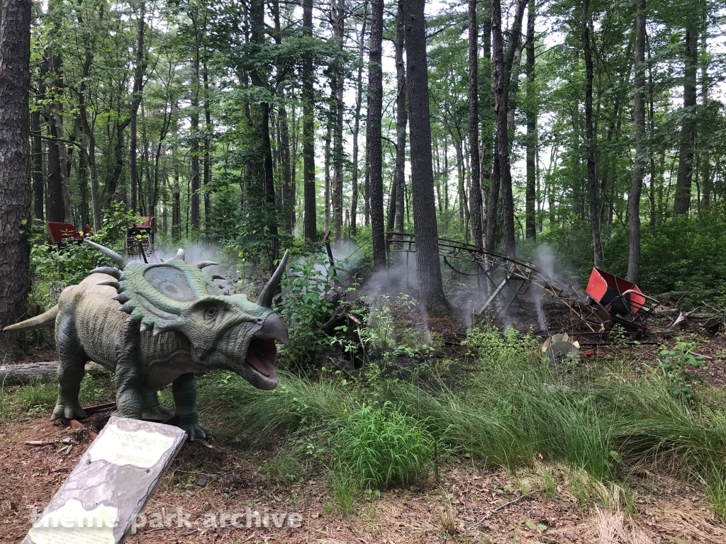 Dino Land at Edaville Family Amusement Park