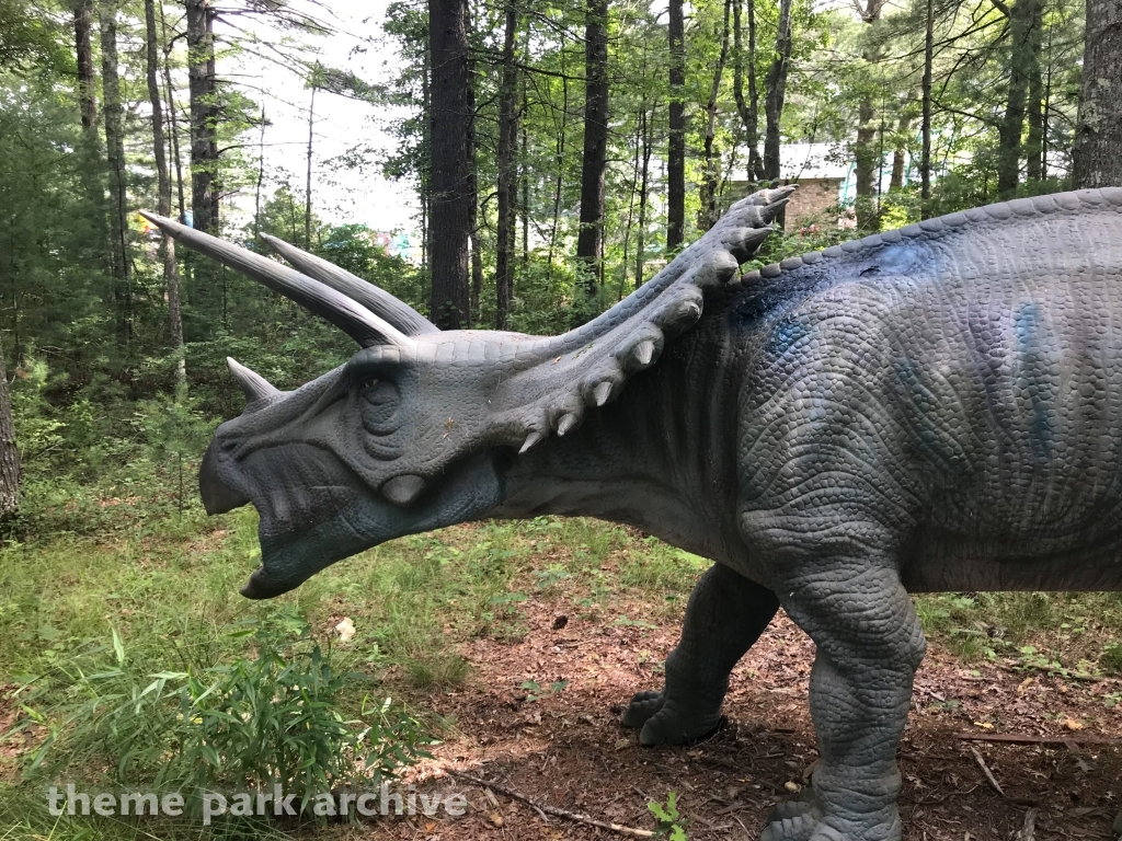 Dino Land at Edaville Family Amusement Park