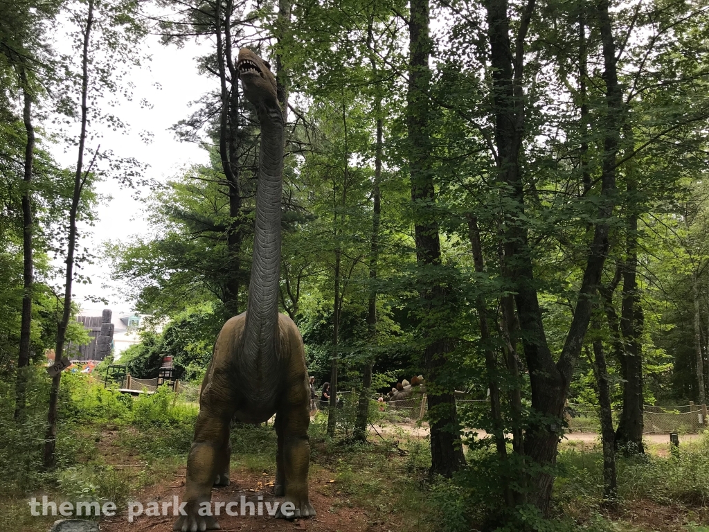 Dino Land at Edaville Family Amusement Park