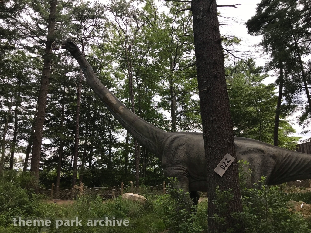 Dino Land at Edaville Family Amusement Park