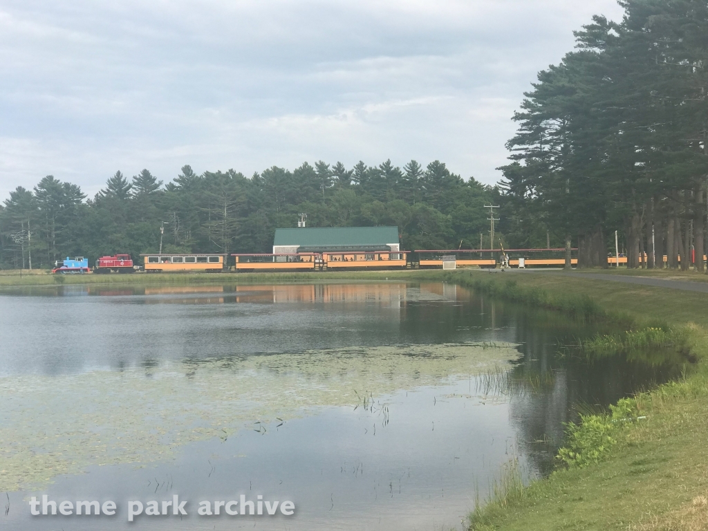 Thomas the Tank Engine Train Ride at Edaville Family Amusement Park