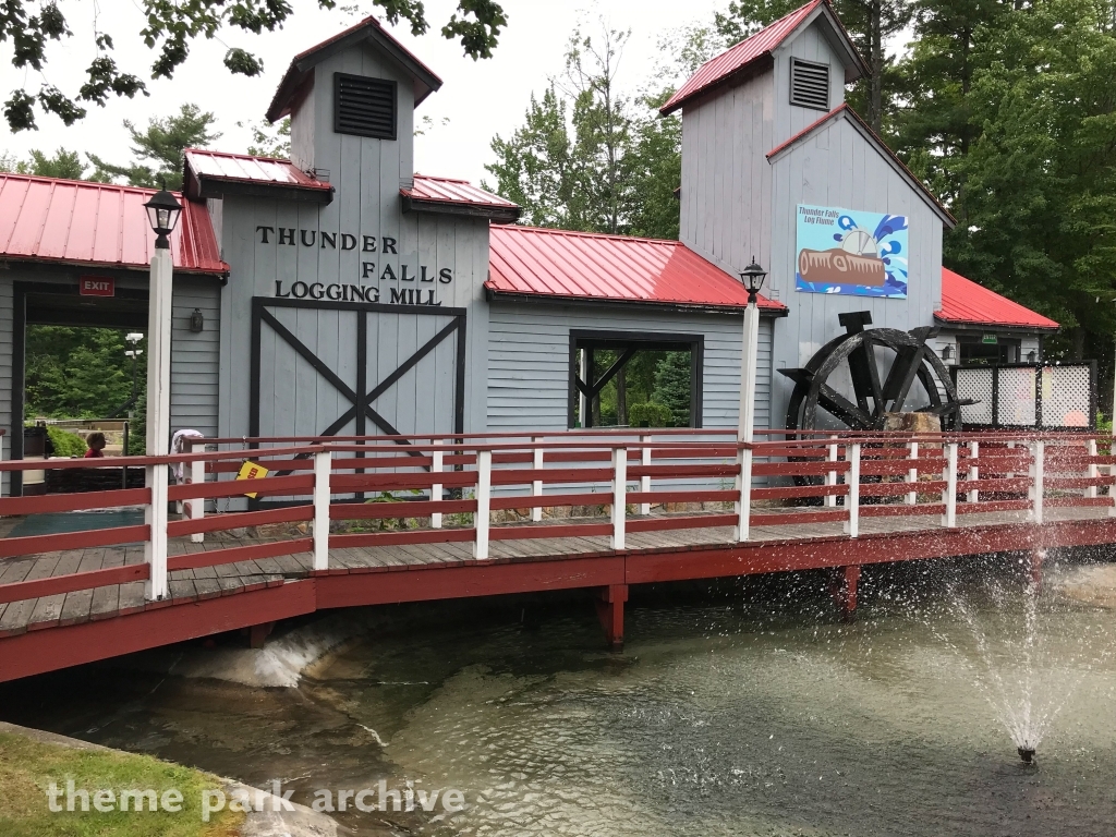 Thunder Falls Log Flume at Funtown Splashtown USA