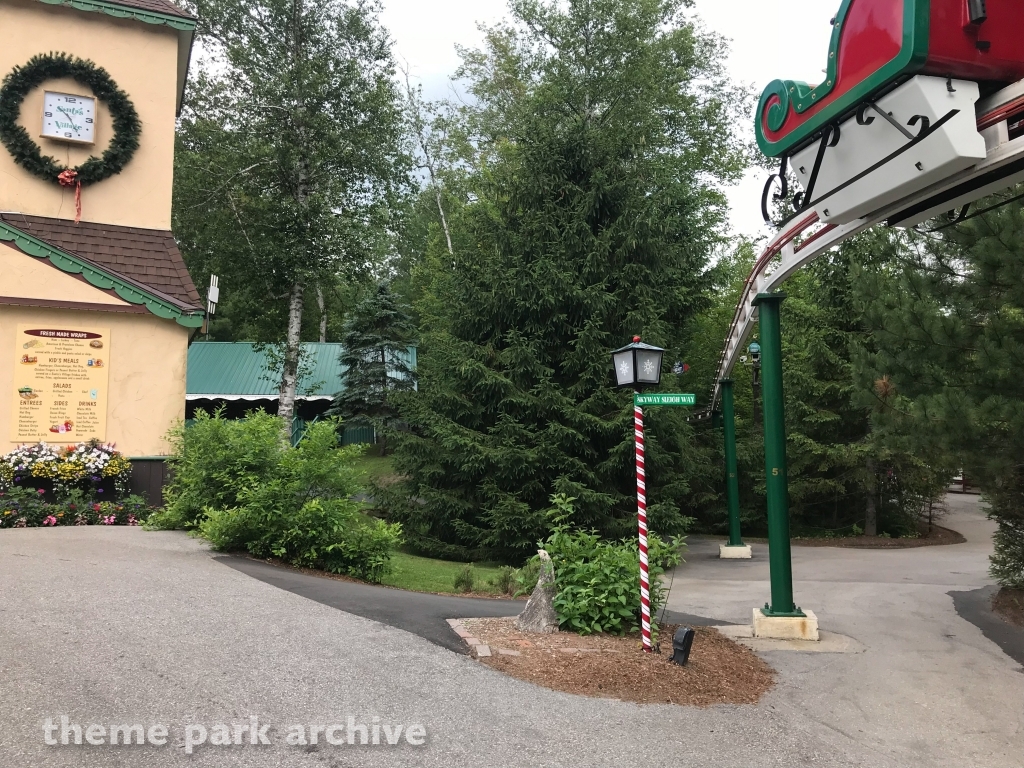 Skyway Sleigh Monorail at Santa's Village