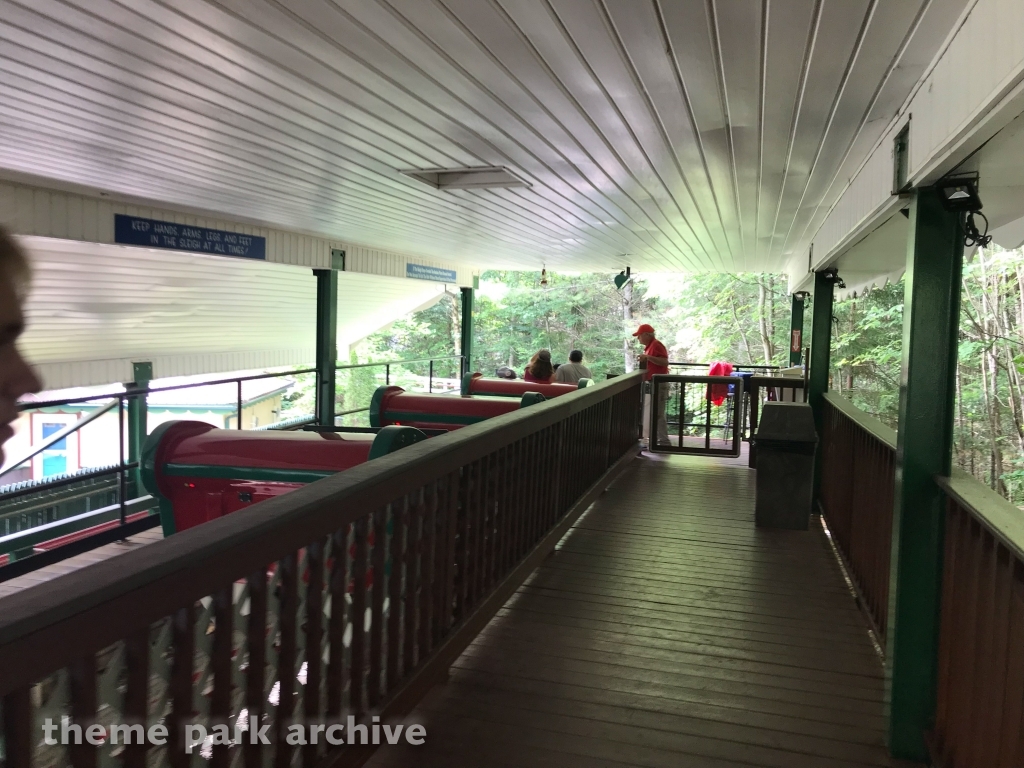 Skyway Sleigh Monorail at Santa's Village