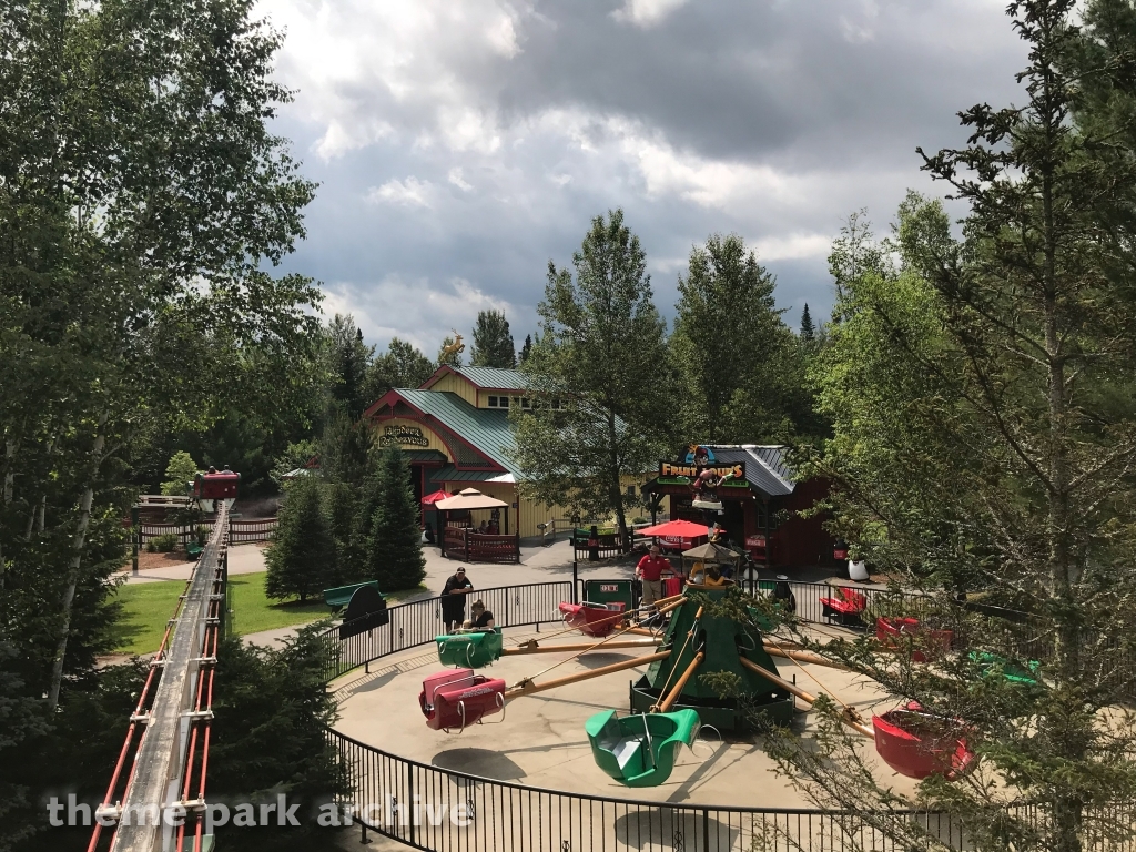 Skyway Sleigh Monorail at Santa's Village