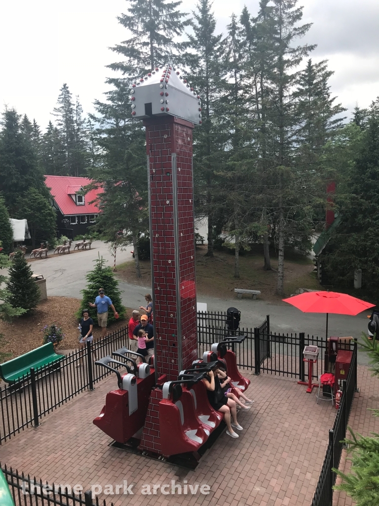 The Chimney Drop at Santa's Village