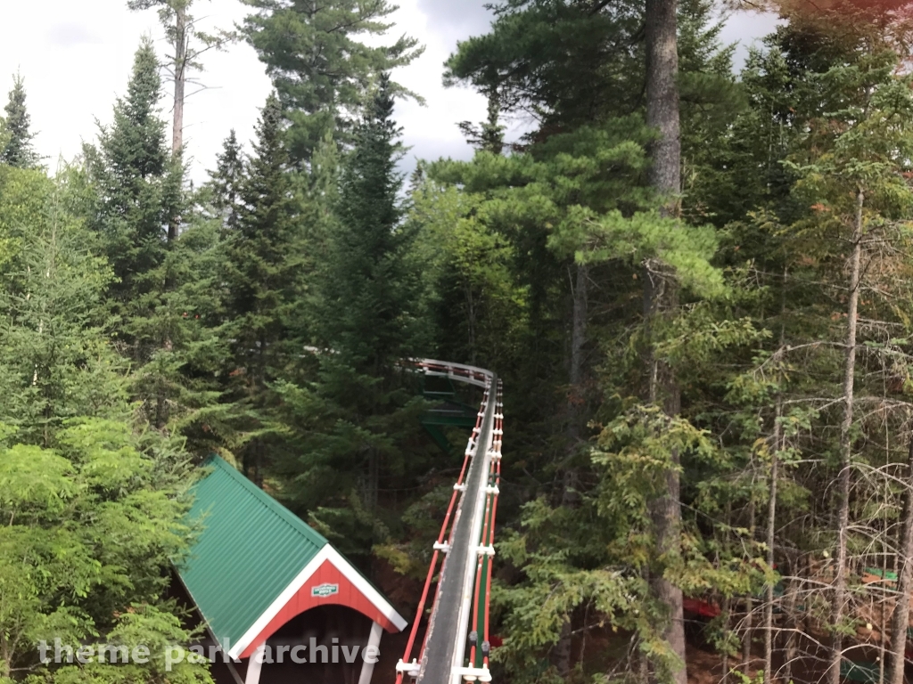 Skyway Sleigh Monorail at Santa's Village