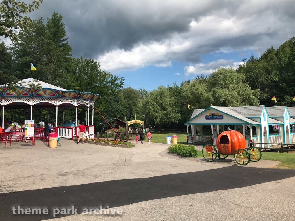 Cinderella's Pumpkin Coach at Story Land