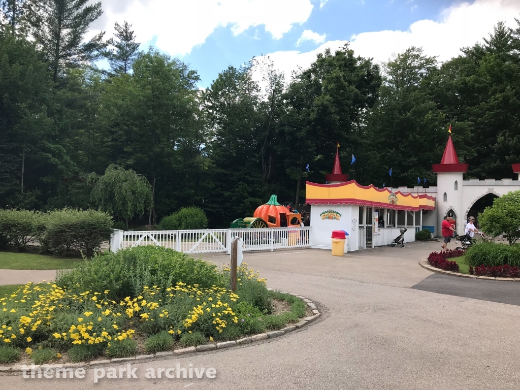 Cinderella's Pumpkin Coach at Story Land