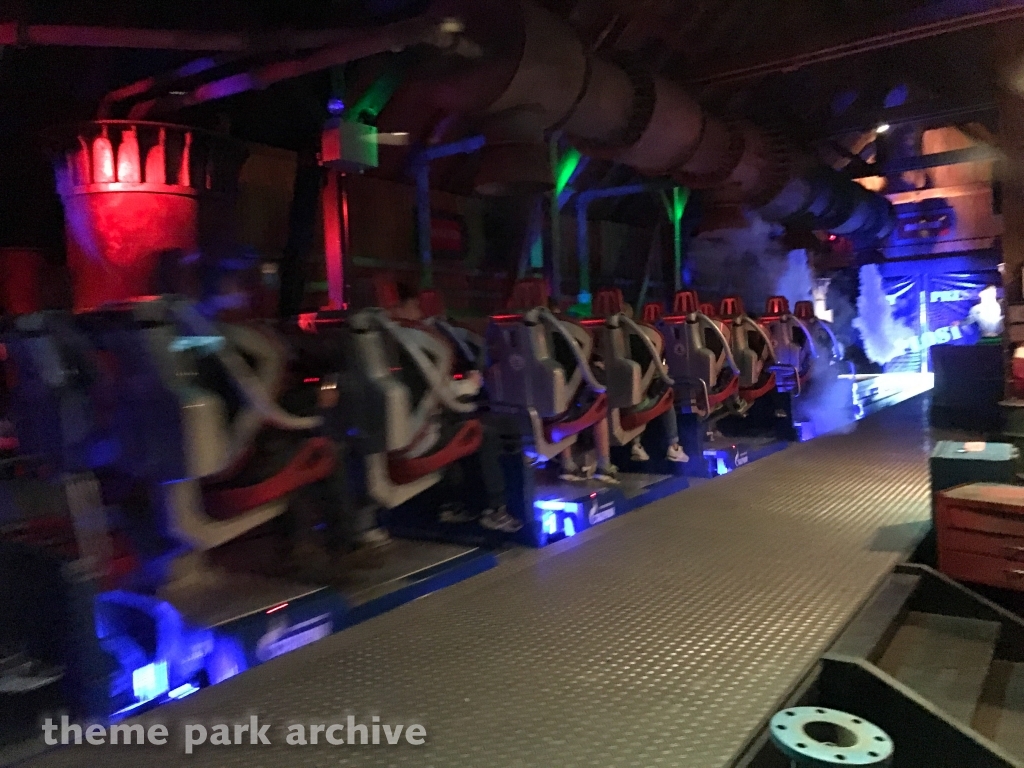 blue fire Megacoaster at Europa Park