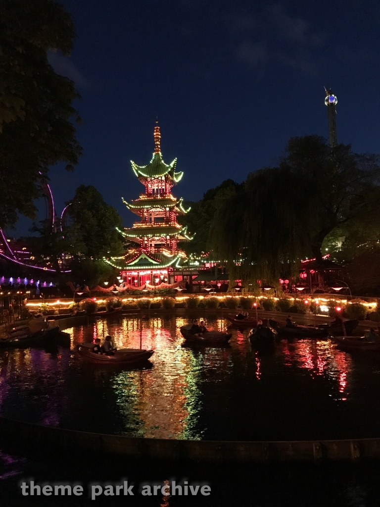 The Dragon Boats at Tivoli Gardens