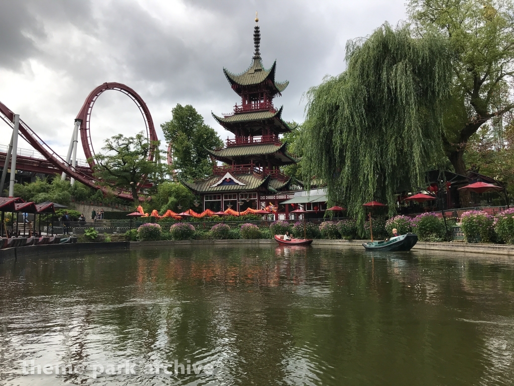 The Dragon Boats at Tivoli Gardens