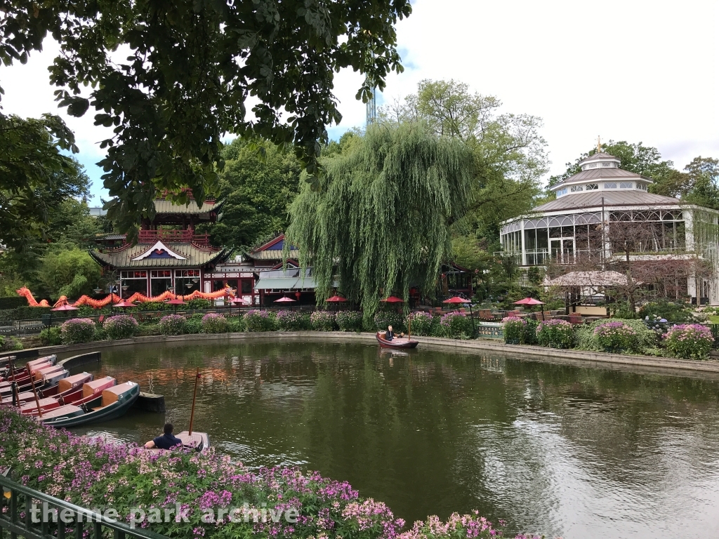 The Dragon Boats at Tivoli Gardens