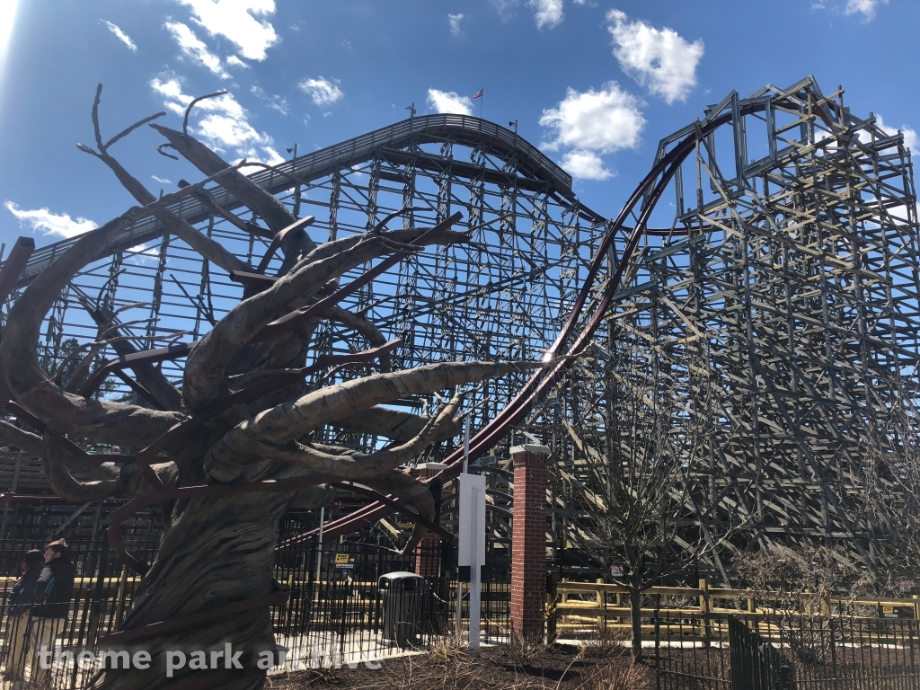 Twisted Timbers at Kings Dominion