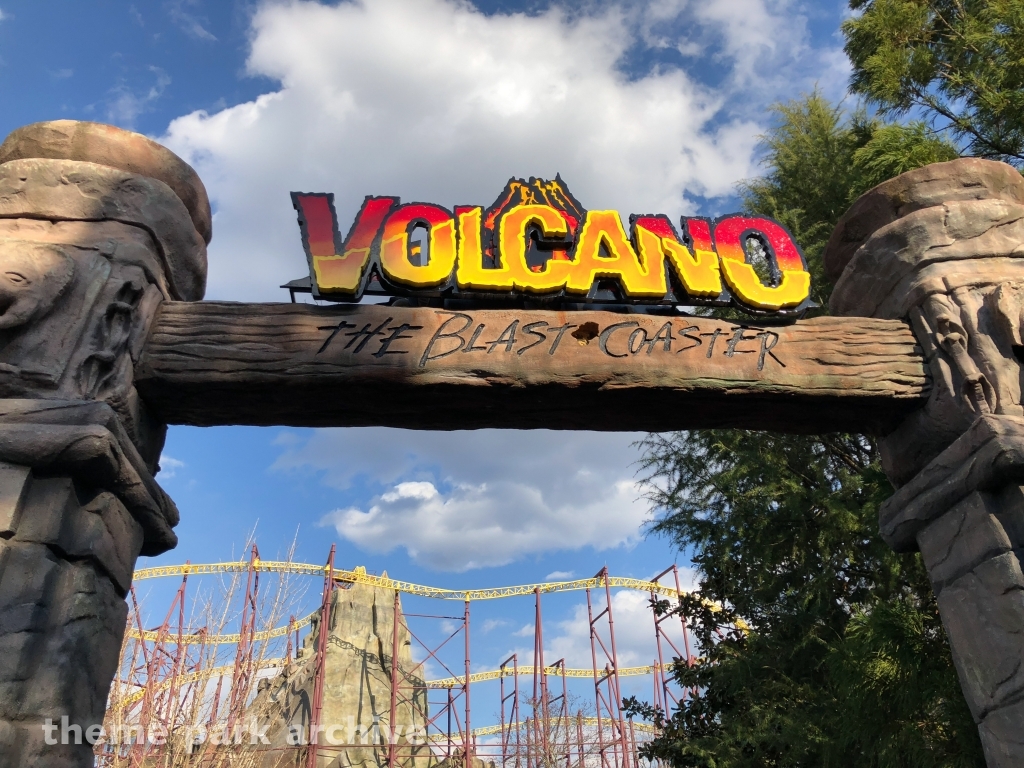 Volcano: The Blast Coaster at Kings Dominion