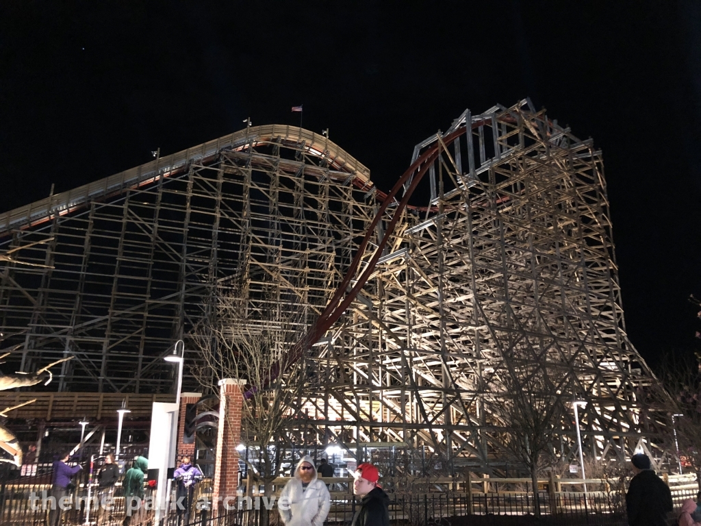 Twisted Timbers at Kings Dominion