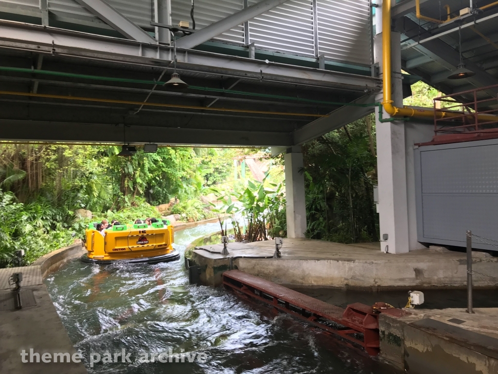 Jurassic Park Rapids Adventure at Universal Studios Singapore