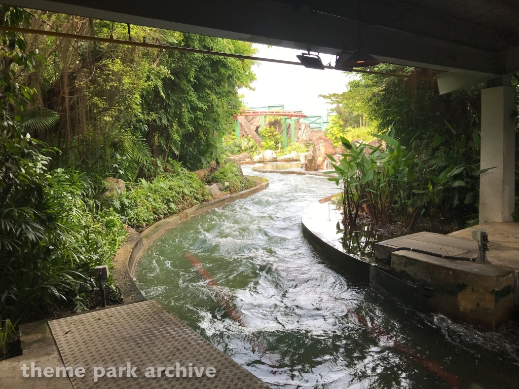 Jurassic Park Rapids Adventure at Universal Studios Singapore