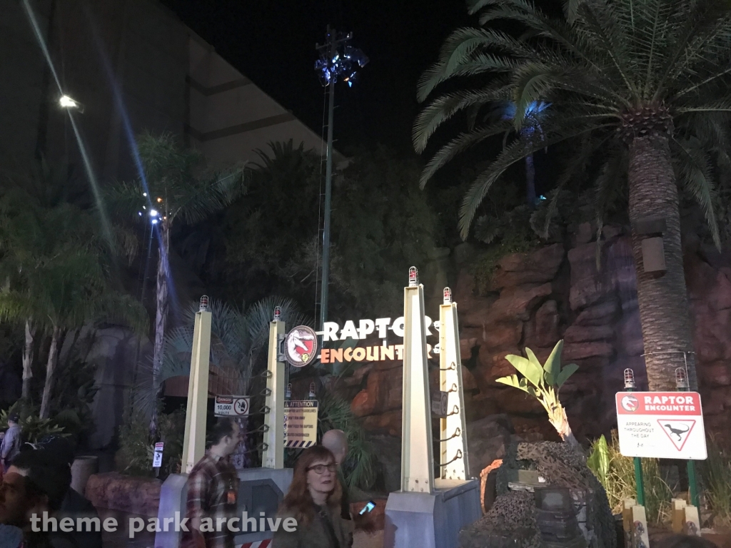 Raptor Encounter at Universal Studios Hollywood