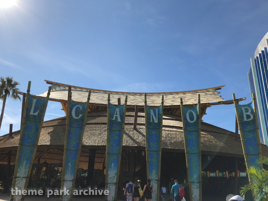 Entrance at Volcano Bay