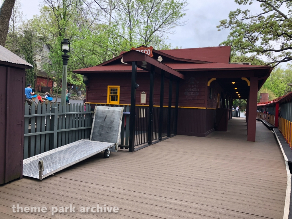 Frisco Silver Dollar Line Steam Train at Silver Dollar City