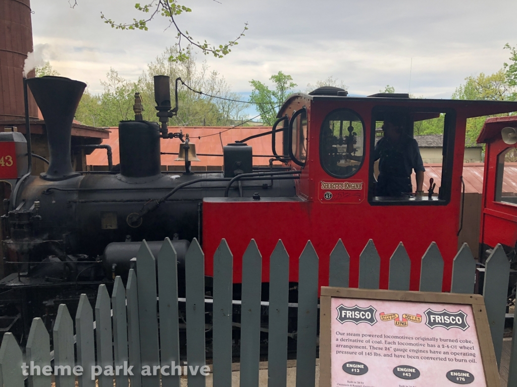 Frisco Silver Dollar Line Steam Train at Silver Dollar City