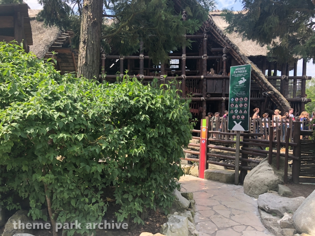 Menhir Express at Parc Asterix