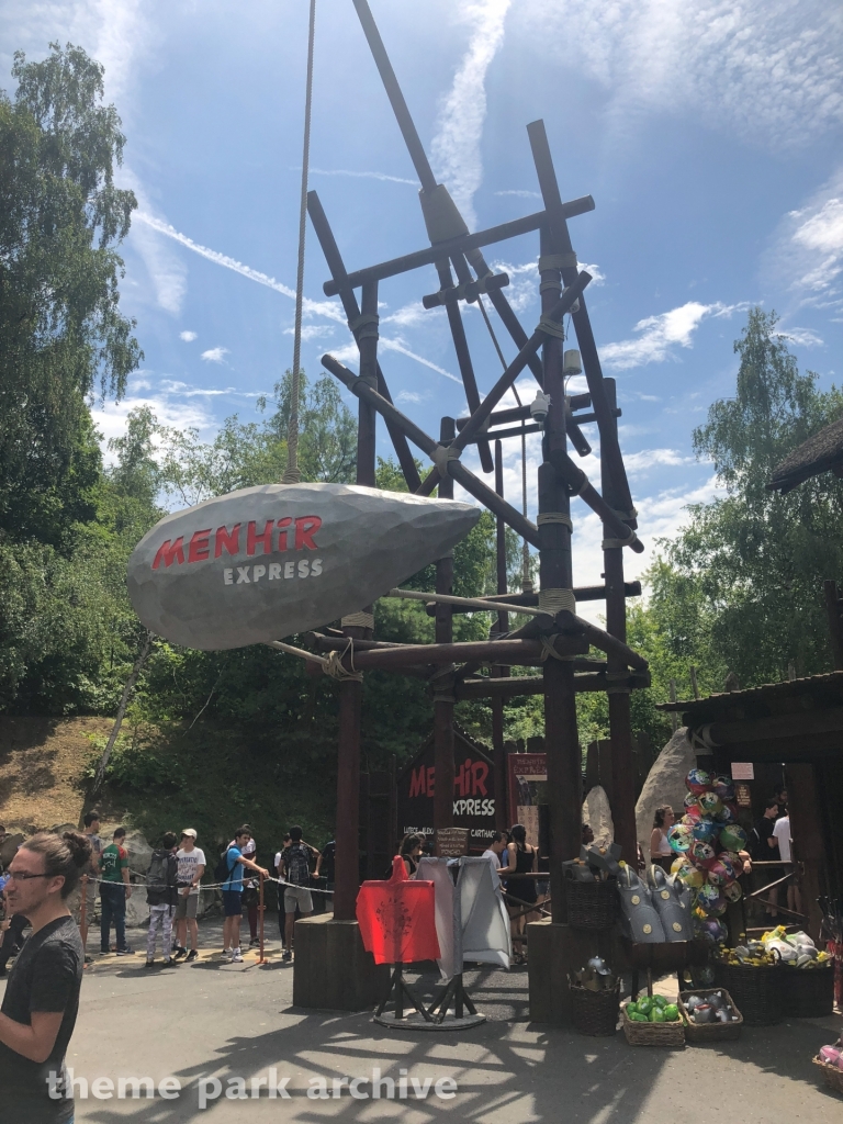 Menhir Express at Parc Asterix