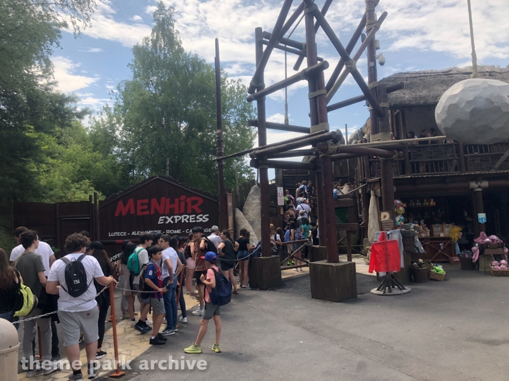 Menhir Express at Parc Asterix