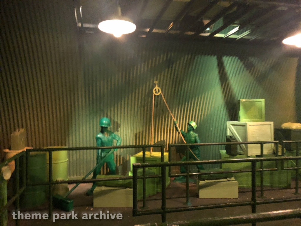 Toy Soldiers Parachute Drop at Disney Village