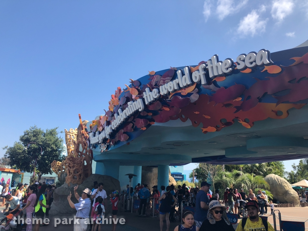 Main Entrance at SeaWorld San Diego