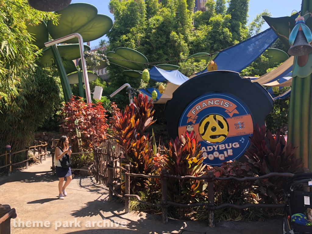 a bugs land at Downtown Disney Anaheim