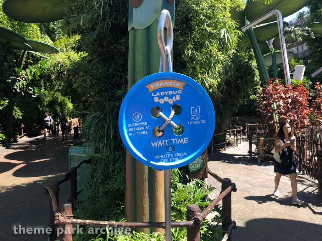 a bugs land at Downtown Disney Anaheim